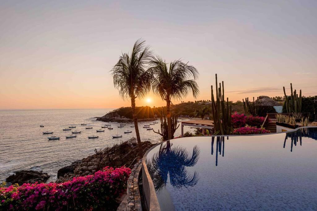 La Gema Escondida Villa Puerto Escondido  Esterno foto