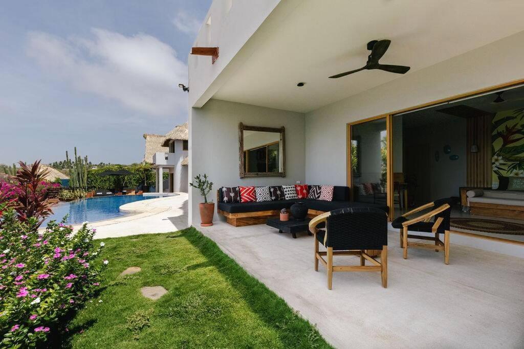 La Gema Escondida Villa Puerto Escondido  Esterno foto