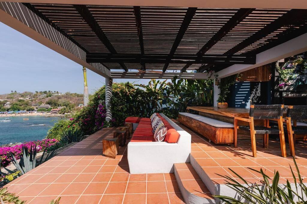 La Gema Escondida Villa Puerto Escondido  Esterno foto